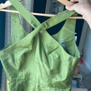 NWT J. Crew silk cross front party dress